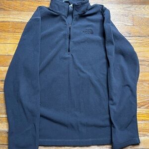 The North Face Black Men's Half-Zip Fleece Pullover